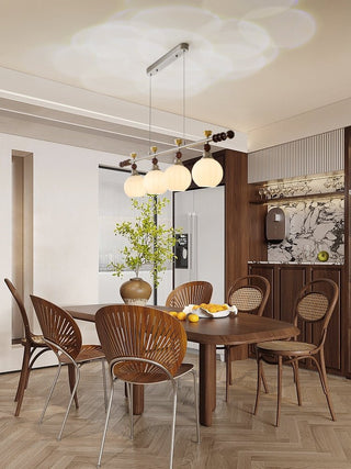 Otheia Suspension Linéaire en Bois Vintage