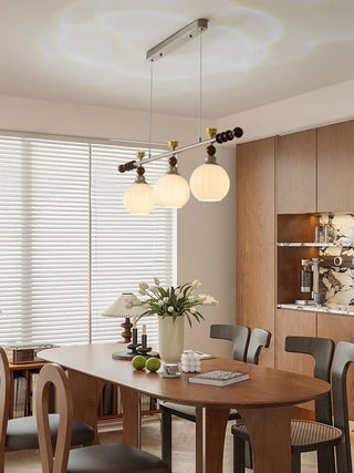 Otheia Suspension Linéaire en Bois Vintage