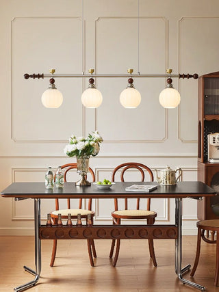 Otheia Suspension Linéaire en Bois Vintage