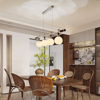 Otheia Suspension Linéaire en Bois Vintage
