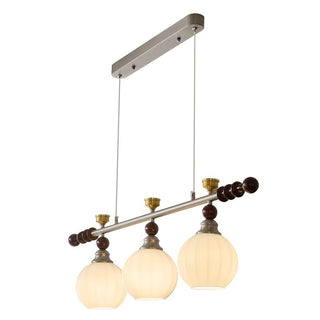 Otheia Suspension Linéaire en Bois Vintage