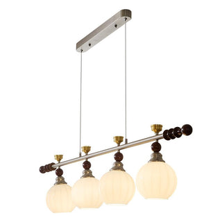 Otheia Suspension Linéaire en Bois Vintage
