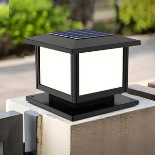 Ray Lampe Solaire Extérieure Carrée de Style Pavillon