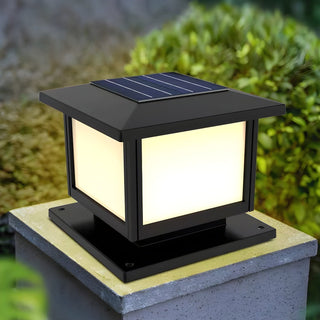 Ray Lampe Solaire Extérieure Carrée de Style Pavillon