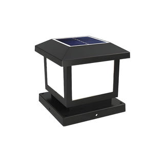 Ray Lampe Solaire Extérieure Carrée de Style Pavillon