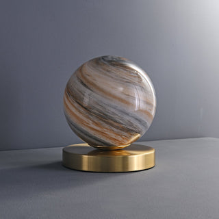 Casuelle Laiton Lampe de Table Contemporaine