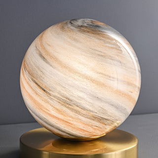 Casuelle Laiton Lampe de Table Contemporaine