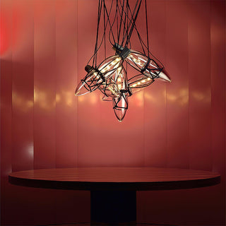 Avlireth Créativité Individuelle Bouteille Verre Suspension