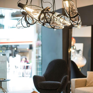 Avlireth Créativité Individuelle Bouteille Verre Suspension