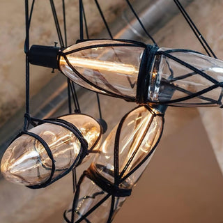 Avlireth Créativité Individuelle Bouteille Verre Suspension