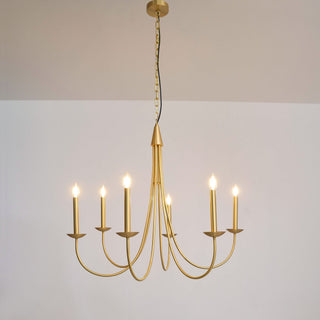 Nectar Lustre Industriel Vintage en Métal Laiton