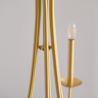 Nectar Lustre Industriel Vintage en Métal Laiton
