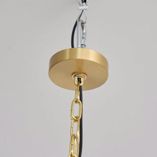 Nectar Lustre Industriel Vintage en Métal Laiton