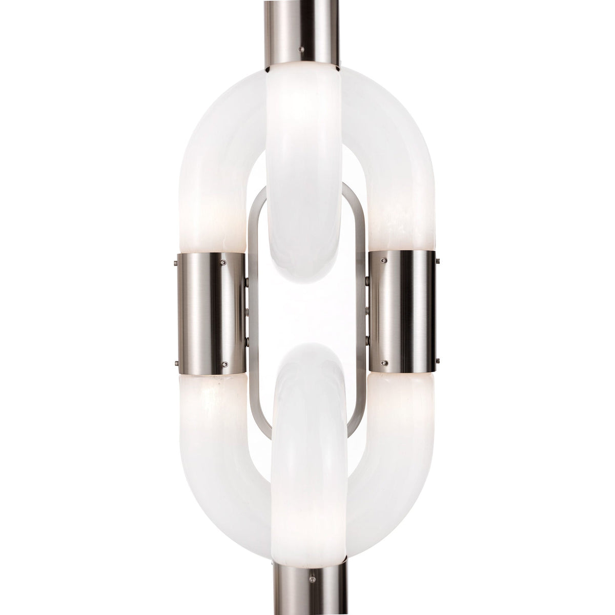 Pendant Light Chain Link Modern Stainless Steel Hanging Lamp-Neutral Decor