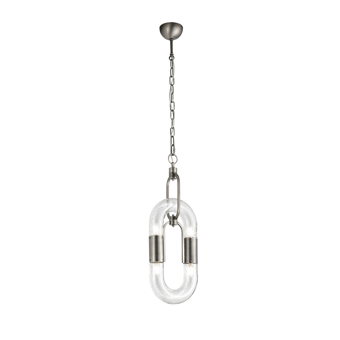 Pendant Light Chain Link Modern Stainless Steel Hanging Lamp-Neutral Decor