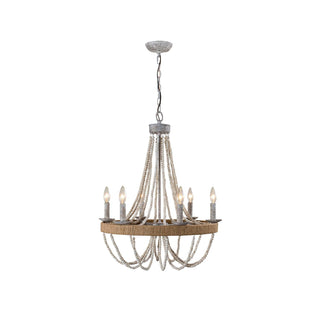 Rise Lustre en Métal et Bois Traditionnel Vintage