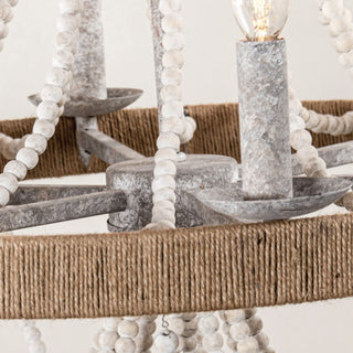 Rise Lustre en Métal et Bois Traditionnel Vintage