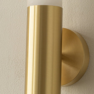 Evtalos Applique Murale Cylindrique en Albâtre