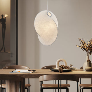 Verine Suspension Sculpturale en Soie de Mûrier