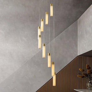 Zeal Lustre en Albâtre Cascade Minimaliste Moderne