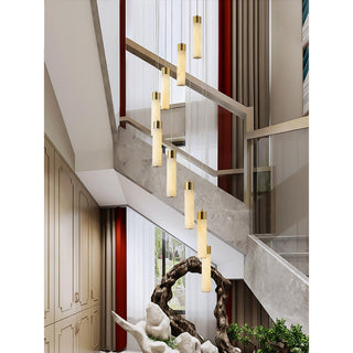 Zeal Lustre en Albâtre Cascade Minimaliste Moderne