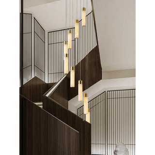Zeal Lustre en Albâtre Cascade Minimaliste Moderne
