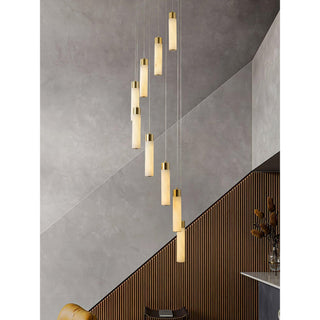 Zeal Lustre en Albâtre Cascade Minimaliste Moderne