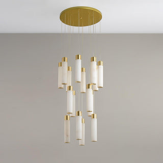 Zeal Lustre en Albâtre Cascade Minimaliste Moderne
