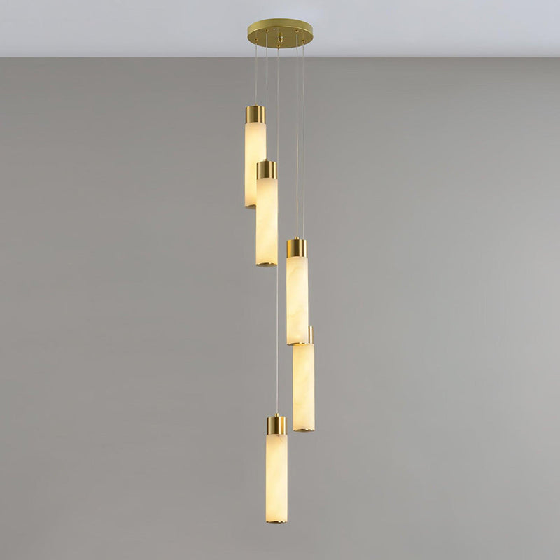 Zeal Lustre en Albâtre Cascade Minimaliste Moderne