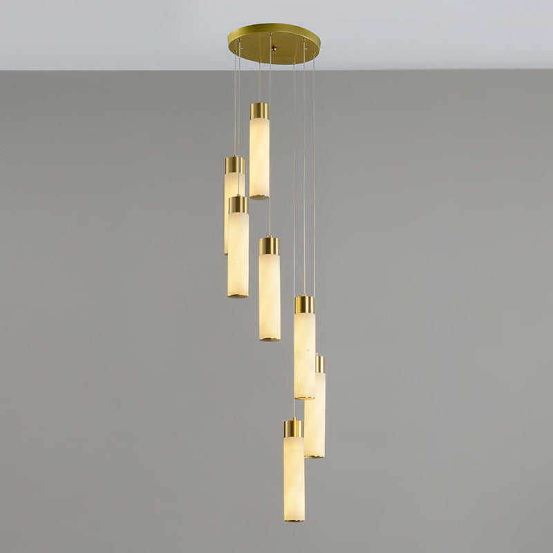 Zeal Lustre en Albâtre Cascade Minimaliste Moderne