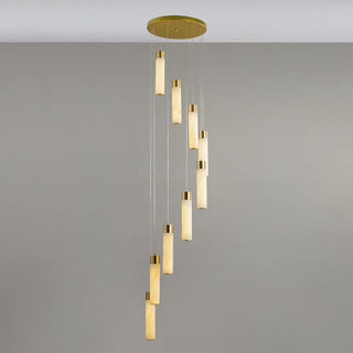 Zeal Lustre en Albâtre Cascade Minimaliste Moderne