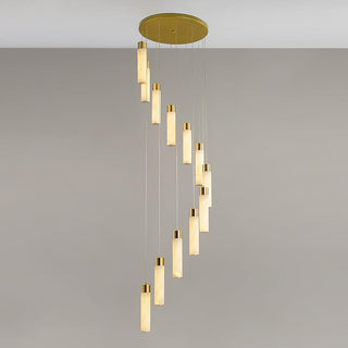 Zeal Lustre en Albâtre Cascade Minimaliste Moderne