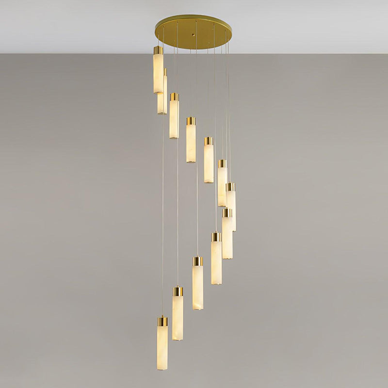 Zeal Lustre en Albâtre Cascade Minimaliste Moderne