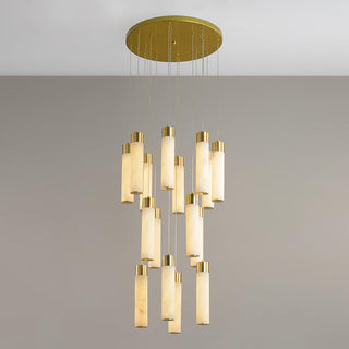 Zeal Lustre en Albâtre Cascade Minimaliste Moderne