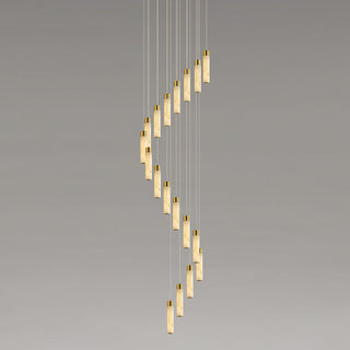 Zeal Lustre en Albâtre Cascade Minimaliste Moderne