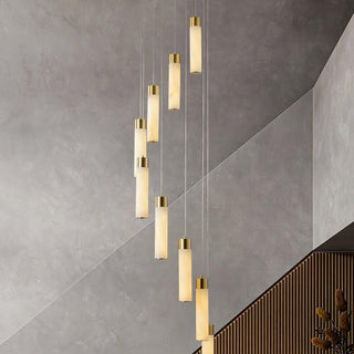 Aurelia Lustre Albâtre pour Escalier
