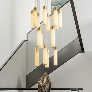 Aurelia Lustre Albâtre pour Escalier
