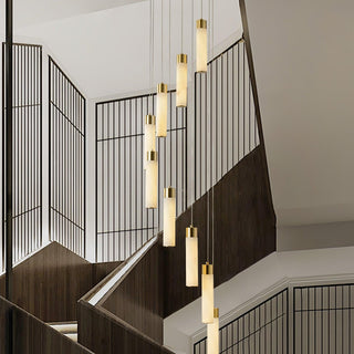 Aurelia Lustre Albâtre pour Escalier