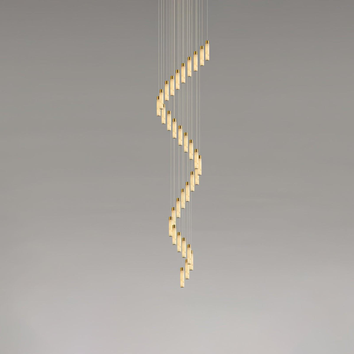 Torira Lustre Albâtre pour Escalier