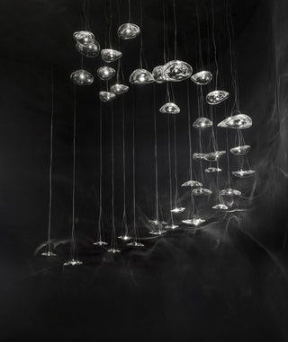 Manta Drift Chandelier-Neutral Decor