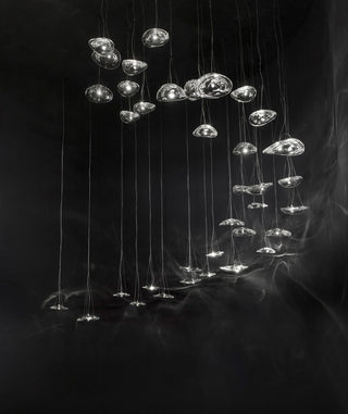 Manta Drift Chandelier-Neutral Decor
