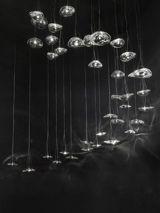 Manta Drift Chandelier-Neutral Decor