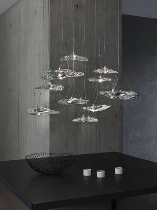 Manta Drift Chandelier-Neutral Decor