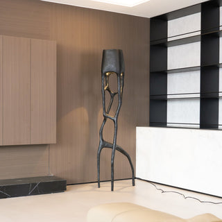 Gothic Sculpture Floor Lamp-Neutral Decor