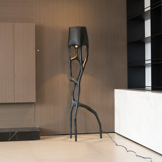 Gothic Sculpture Floor Lamp-Neutral Decor