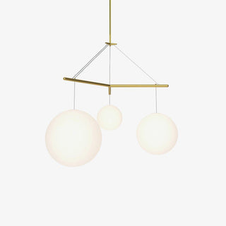 Triad Suspension en Verre Minimaliste