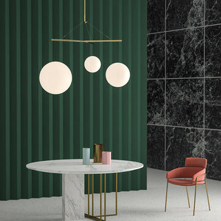 Triad Suspension en Verre Minimaliste