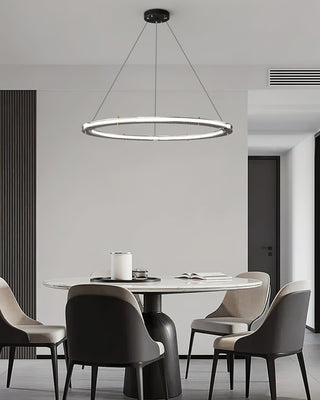 Lunara Double Anneau Crystal Lustre
