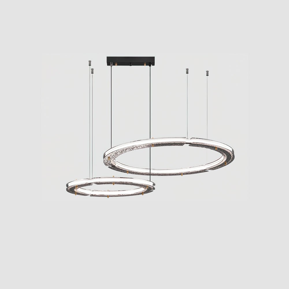 Nelisse Double Anneau Crystal Lustre