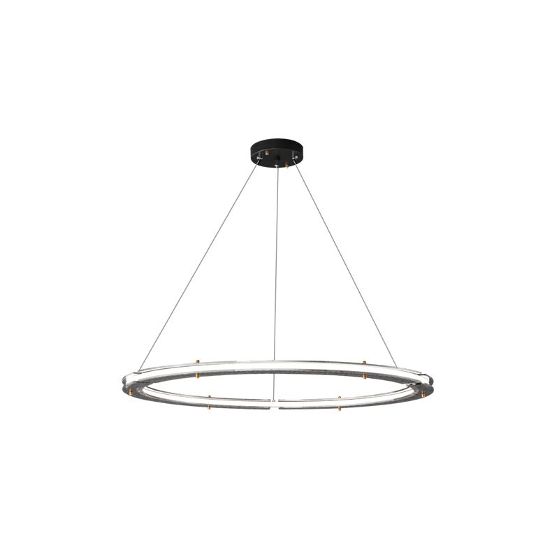 Nelisse Double Anneau Crystal Lustre
